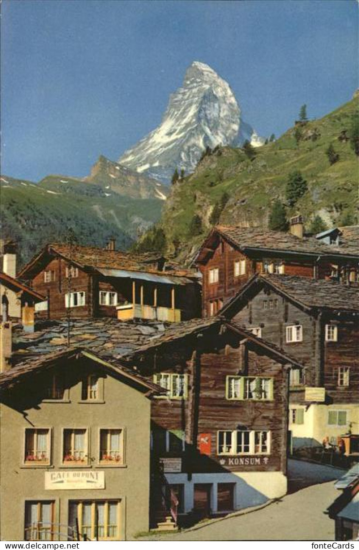 11385046 Zermatt VS Mit Matterhorn  - Sonstige & Ohne Zuordnung