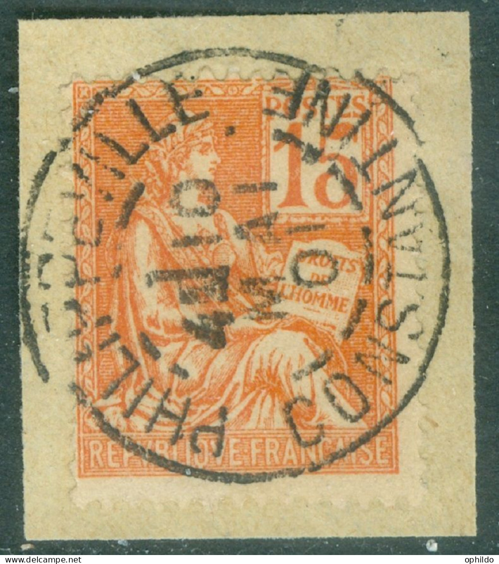 France  Yv  117  Ob  TB  Obli  Philippeville Constantine   - Usados