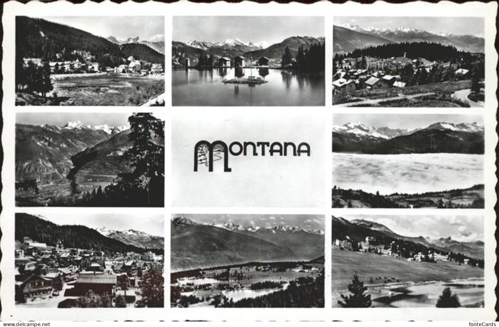 11385020 Montana VS Panorama Mit Teilansichten Montana - Altri & Non Classificati