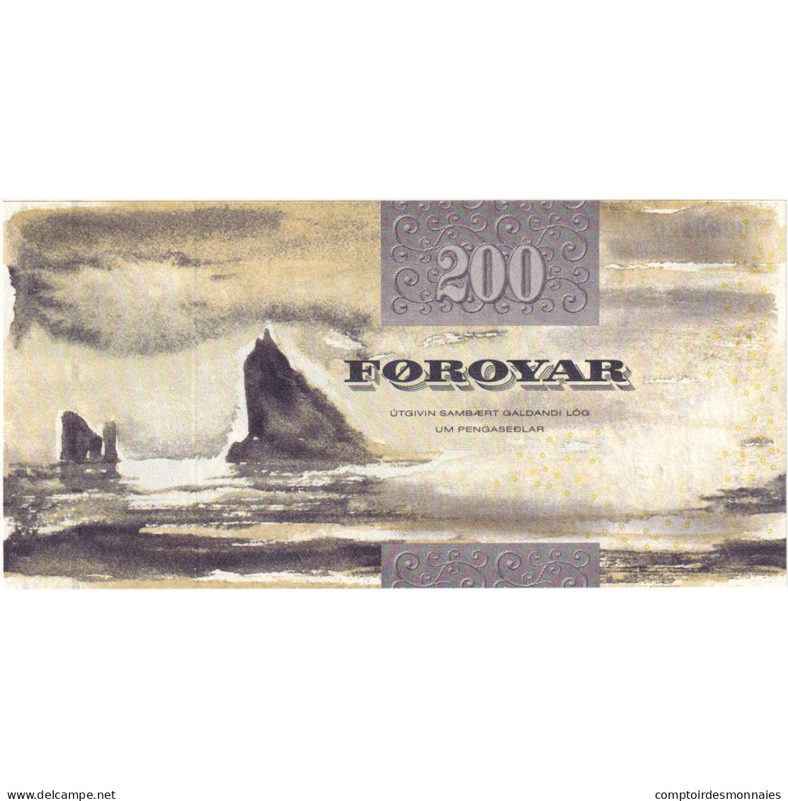 Îles Féroé, 200 Krónur, 2003, KM:26, NEUF - Féroé (Iles)