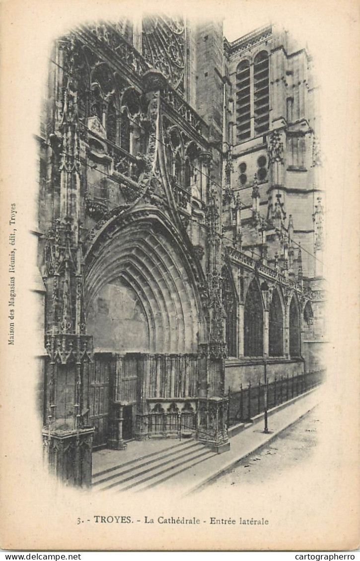 CPA France Troyes Cathedrale - Troyes