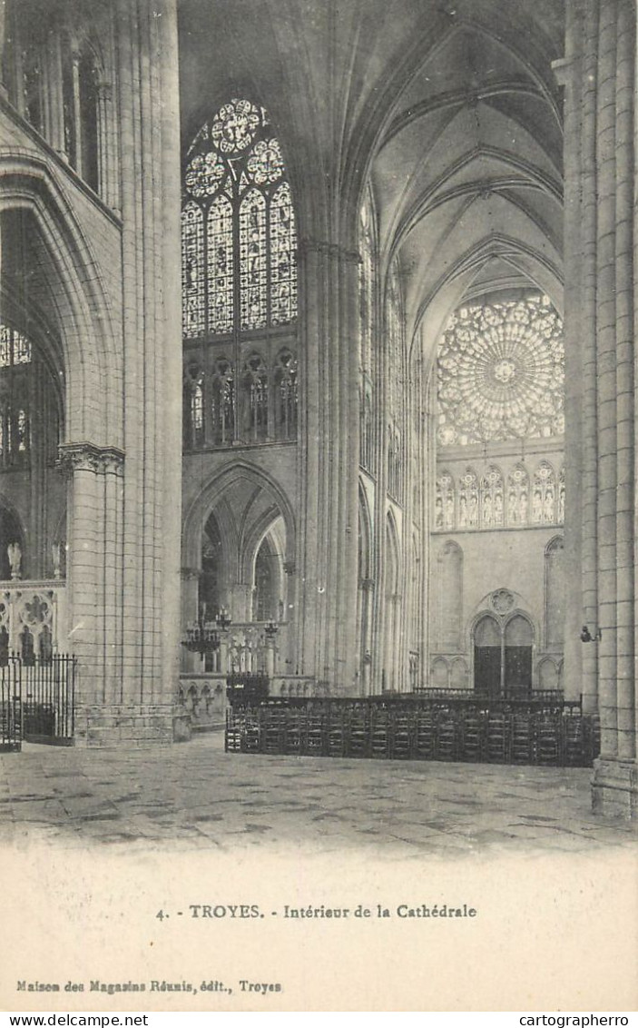 CPA France Troyes Cathedrale - Troyes