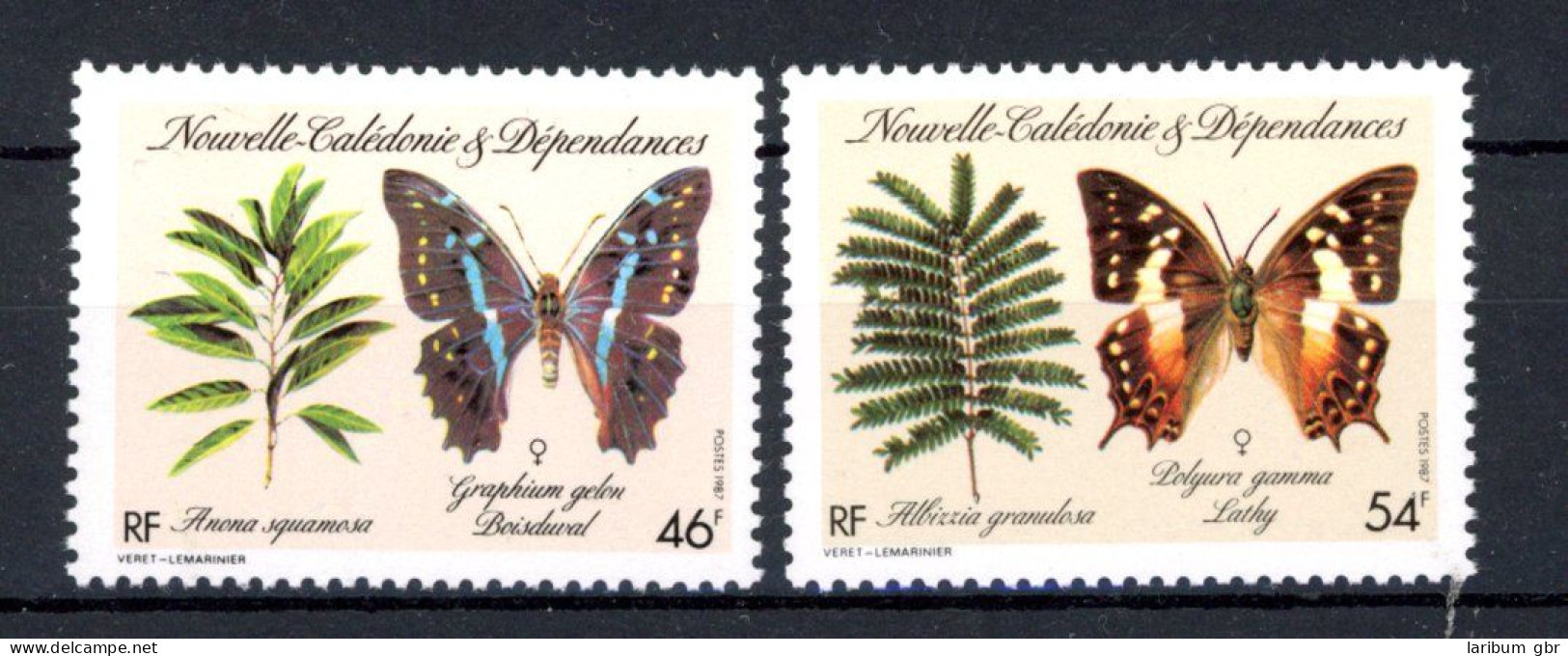Neukaledonien 800-01 Postfrisch Schmetterling #HE974 - Autres & Non Classés