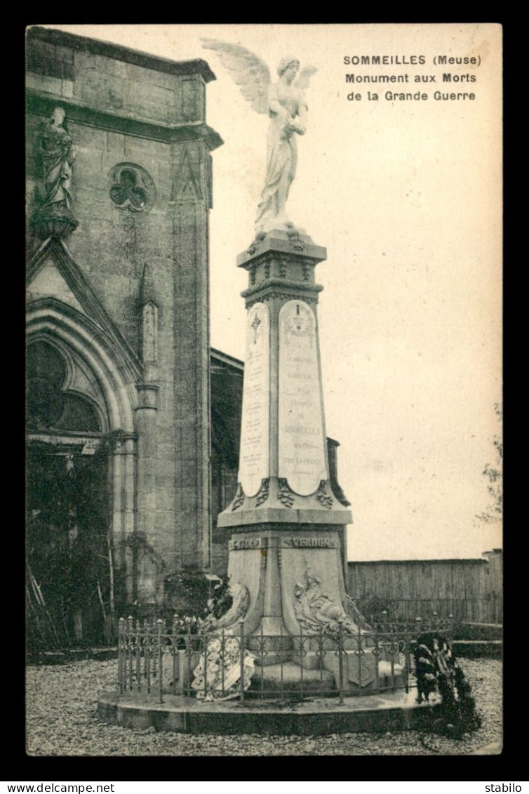 55 - SOMMEILLES - LE MONUMENT AUX MORTS - SANS EDITEUR - Autres & Non Classés