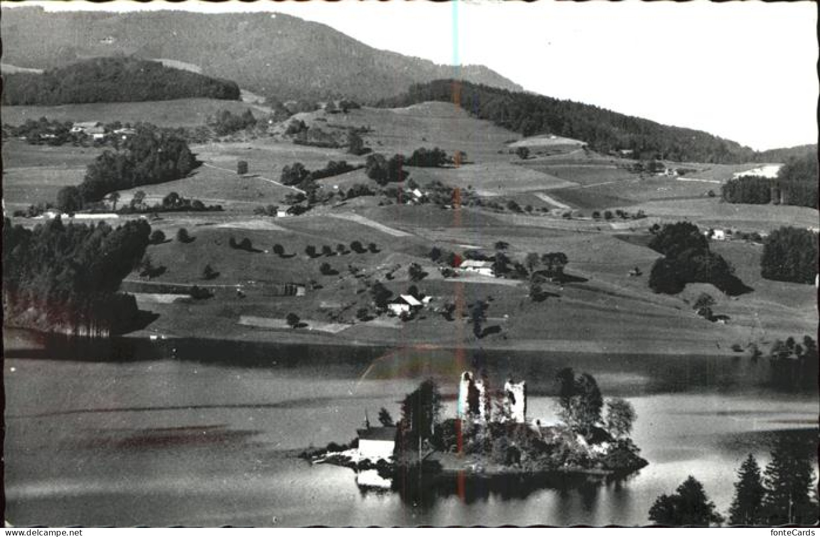 11384952 Gruyeres FR Lac De La Gruyere Ruines D Ogaz Gruyeres - Autres & Non Classés