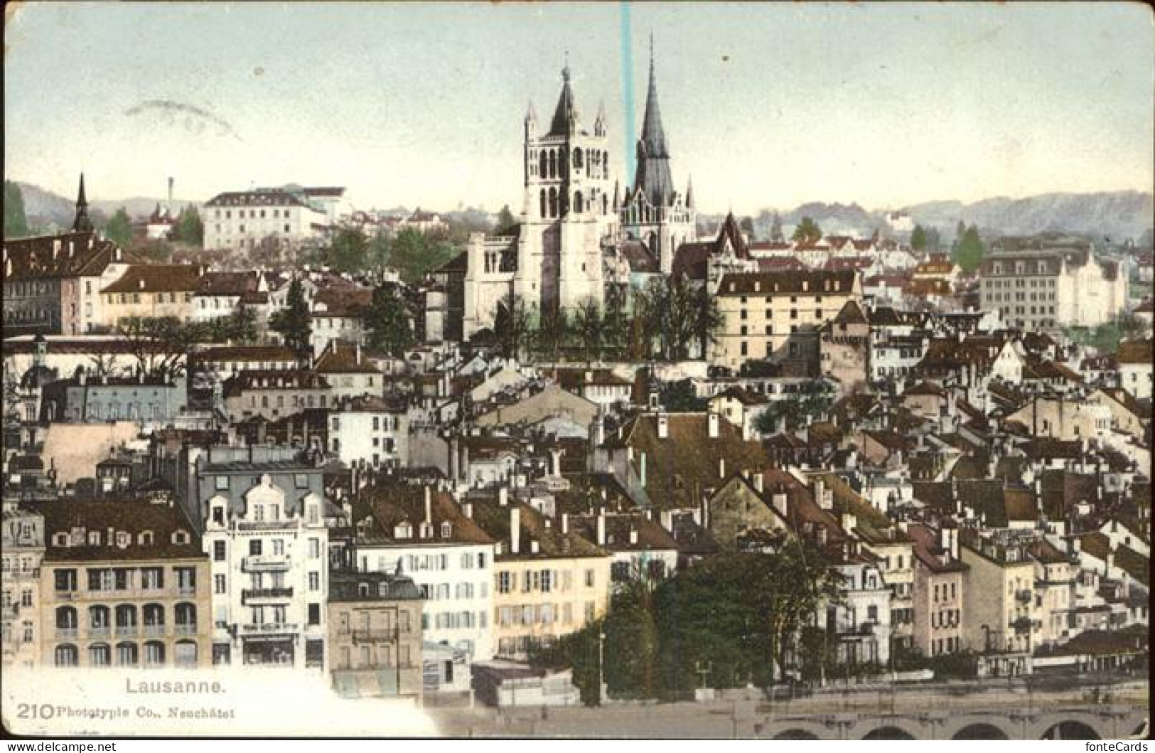 11384945 Lausanne VD Vue Generale Lausanne - Andere & Zonder Classificatie