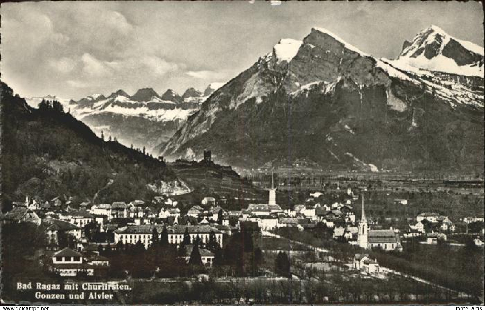 11384924 Bad Ragaz Mit Churfirsten Gonzen Und Alvier Bad Ragaz - Autres & Non Classés