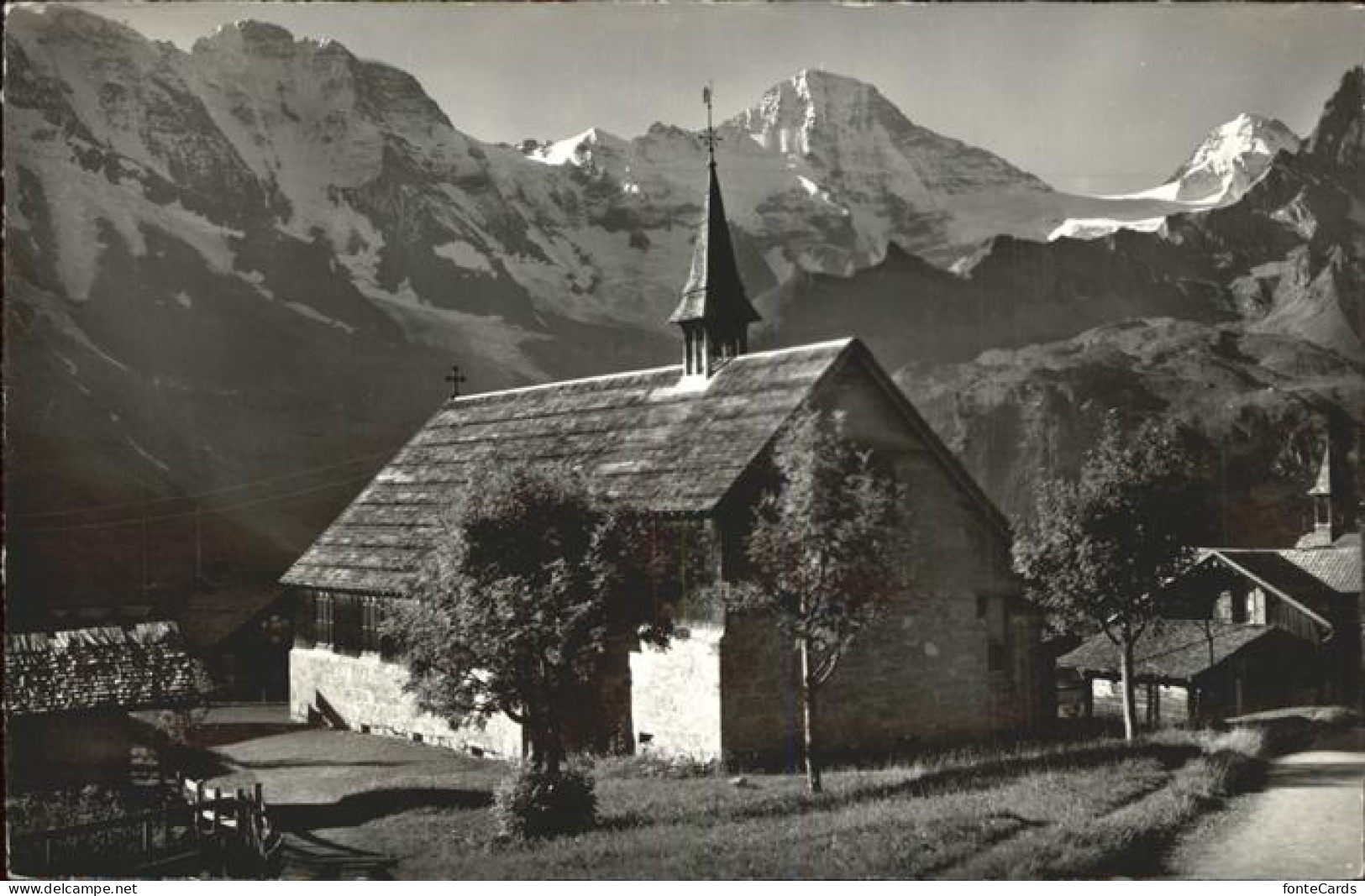 11384884 Muerren BE Englische Kirche Muerren - Autres & Non Classés