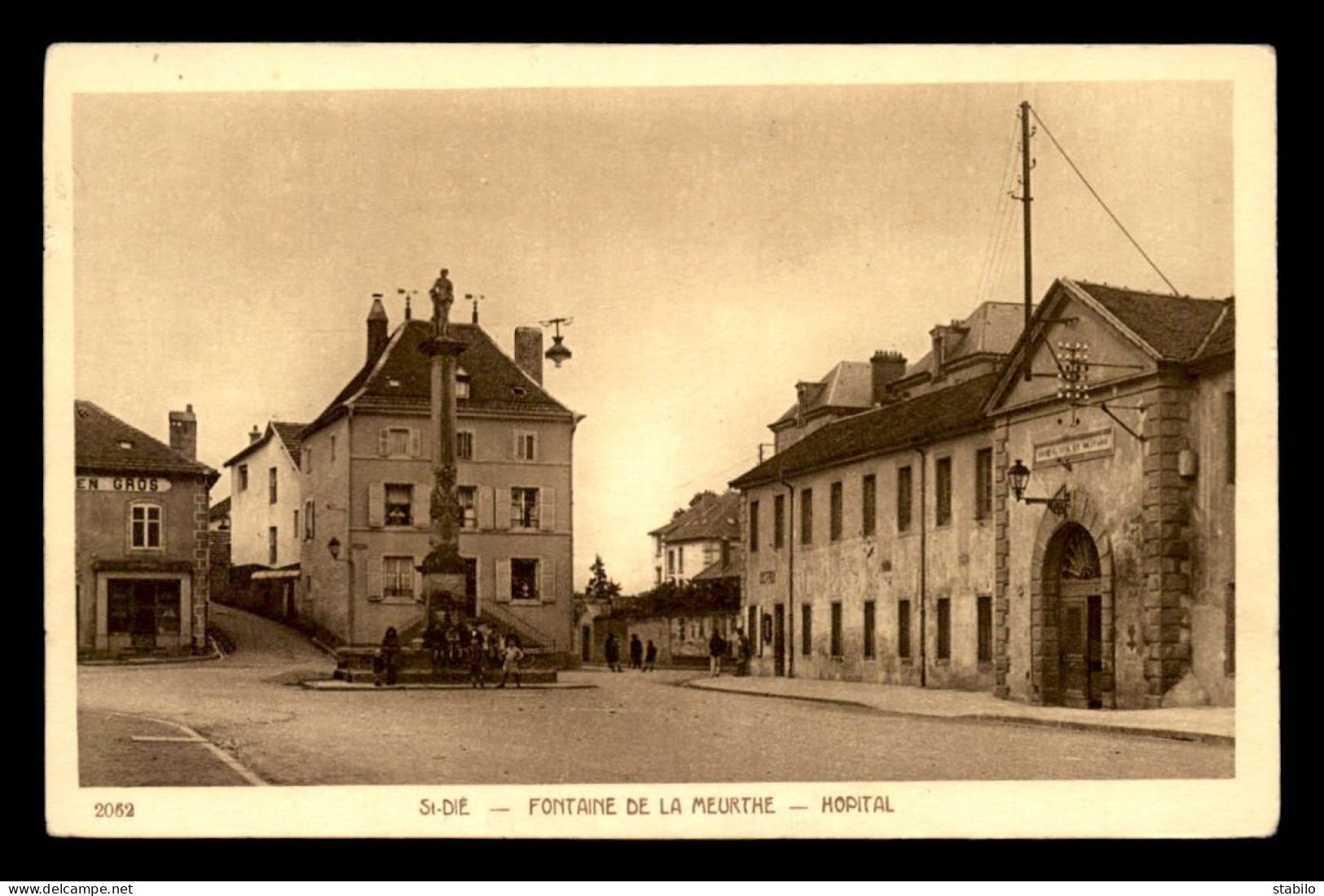 88 - SAINT-DIE - FONTAINE DE LA MEURTHE - HOPITAL - Saint Die