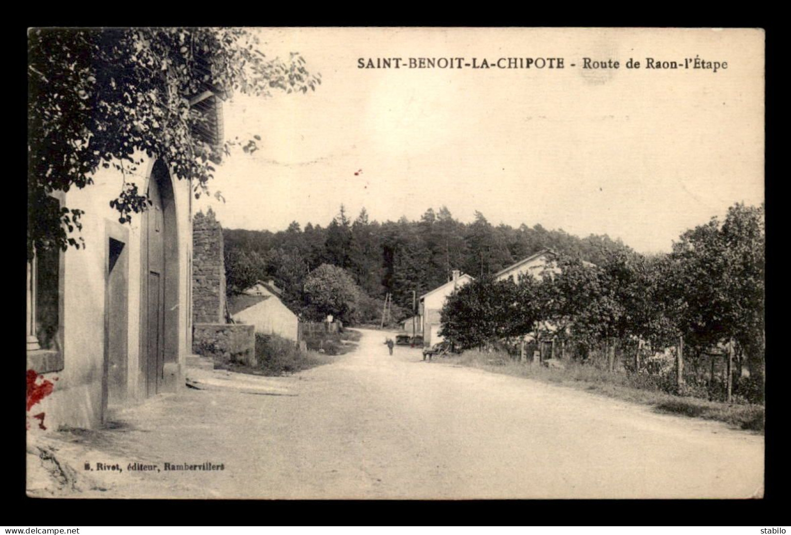 88 - ST-BENOIT-LA-CHIPOTE - ROUTE DE RAON-L'ETAPE - Other & Unclassified