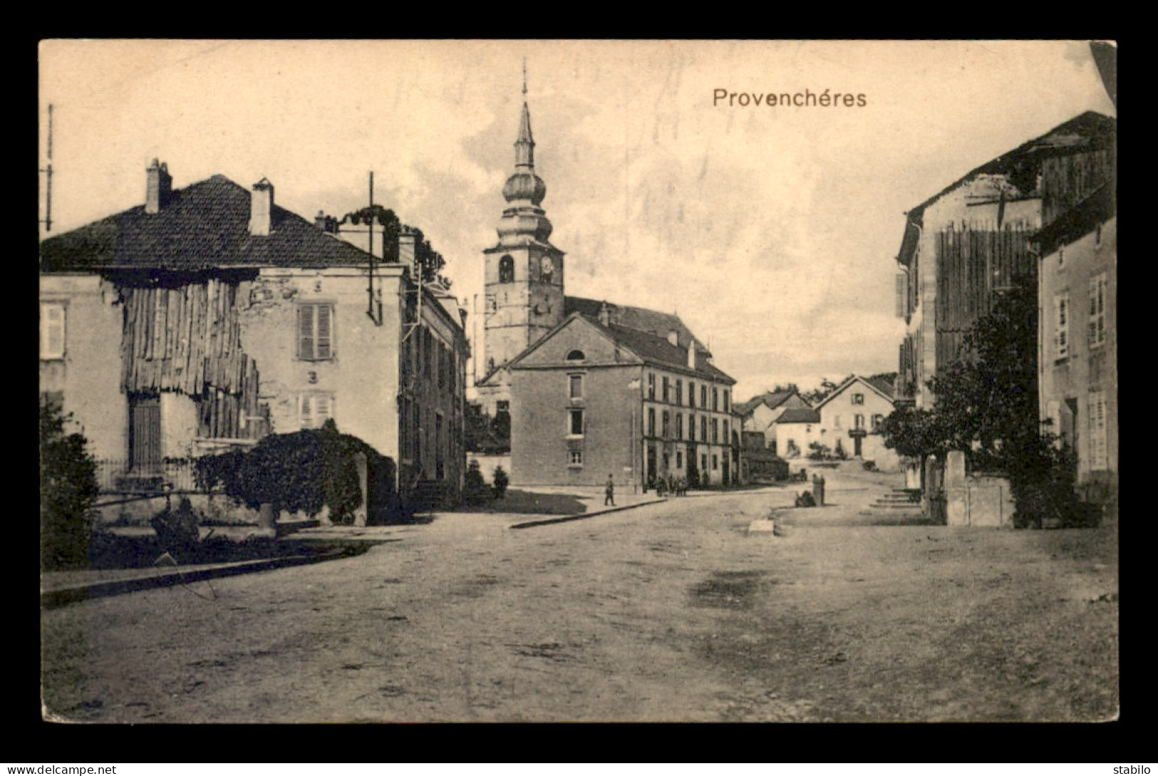 88 - PROVENCHERES-SUR-FAVE - LE CENTRE - FELDPOSTKARTE - Provencheres Sur Fave