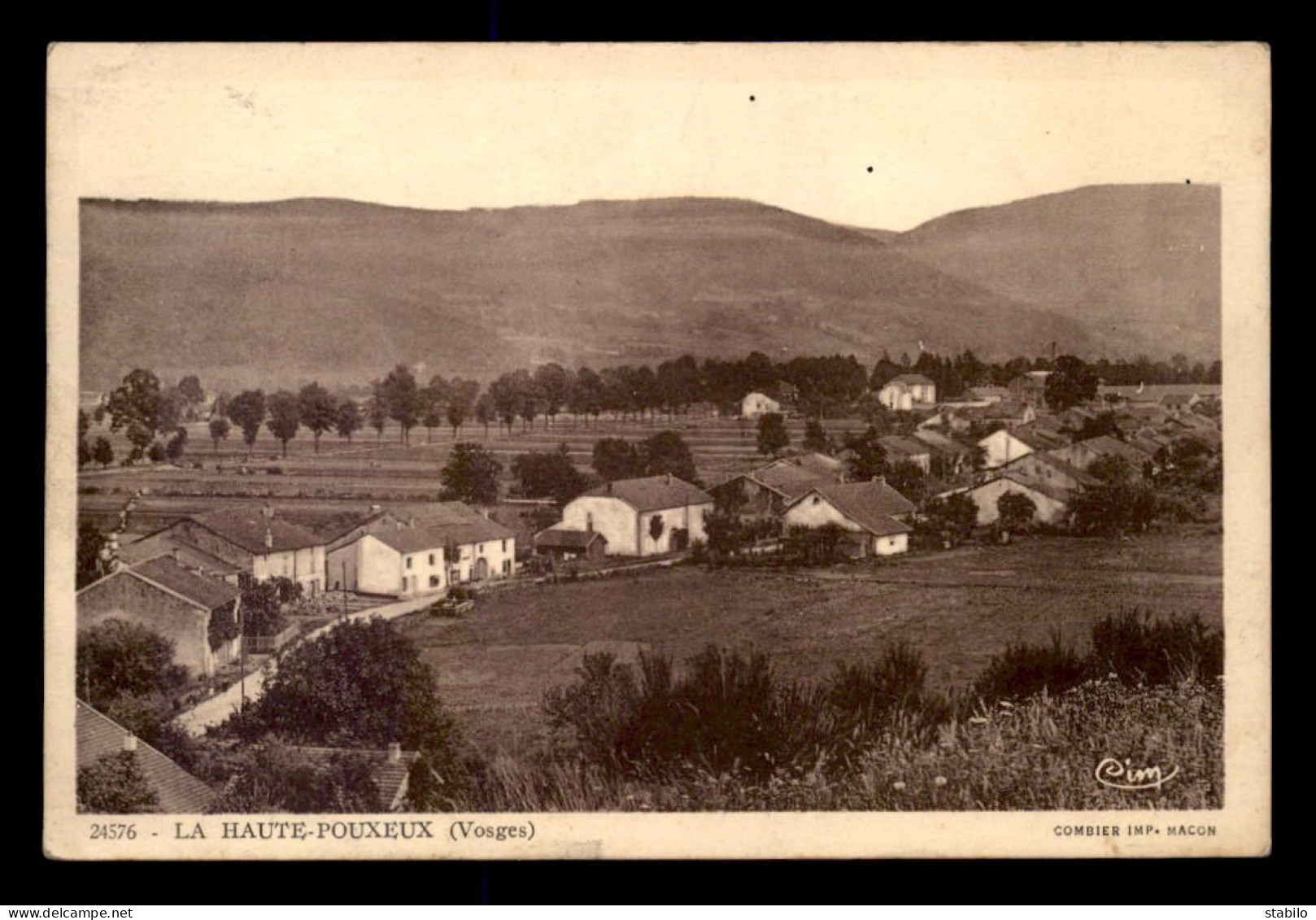 88 - POUXEUX - LA HAUTE - VUE GENERALE - Pouxeux Eloyes