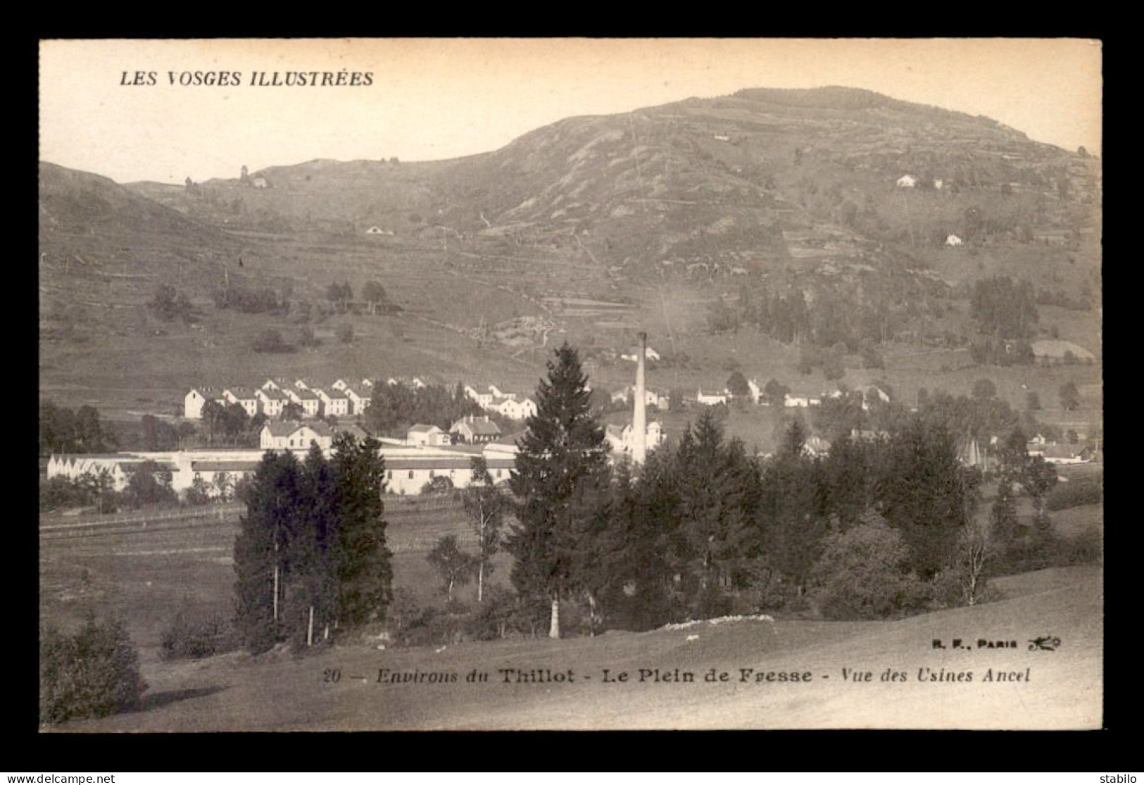 88 - FRESSE-SUR-MOSELLE - LE PLEIN DE FRESSE - VUE DES USINES ANCEL - Fresse Sur Moselle