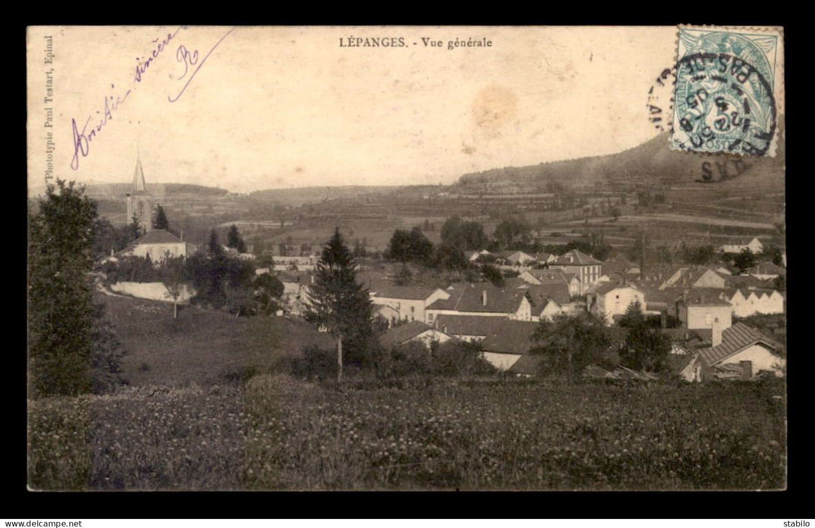 88 - LEPANGES - VUE GENERALE - Autres & Non Classés