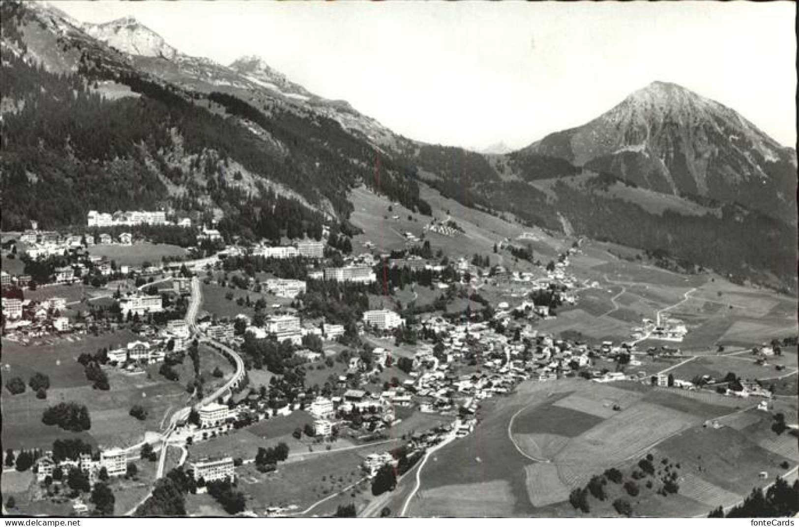 11384837 Leysin Vue Aerienne Leysin - Andere & Zonder Classificatie