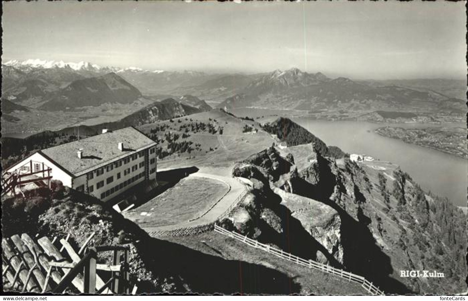 11384834 Rigi Kulm Blick Vom Rigikulm Auf Berneralpen Pilatus Vierwaldstaetterse - Altri & Non Classificati