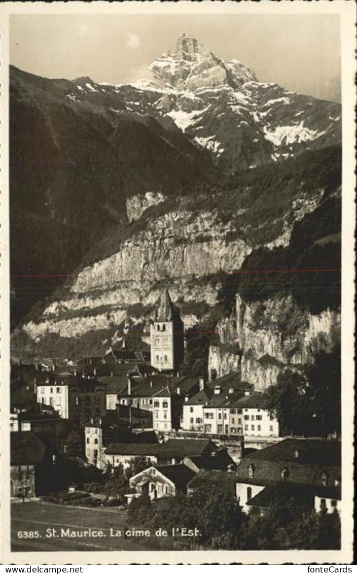 11384833 St Maurice Valais La Cime De L'Est St Maurice - Autres & Non Classés