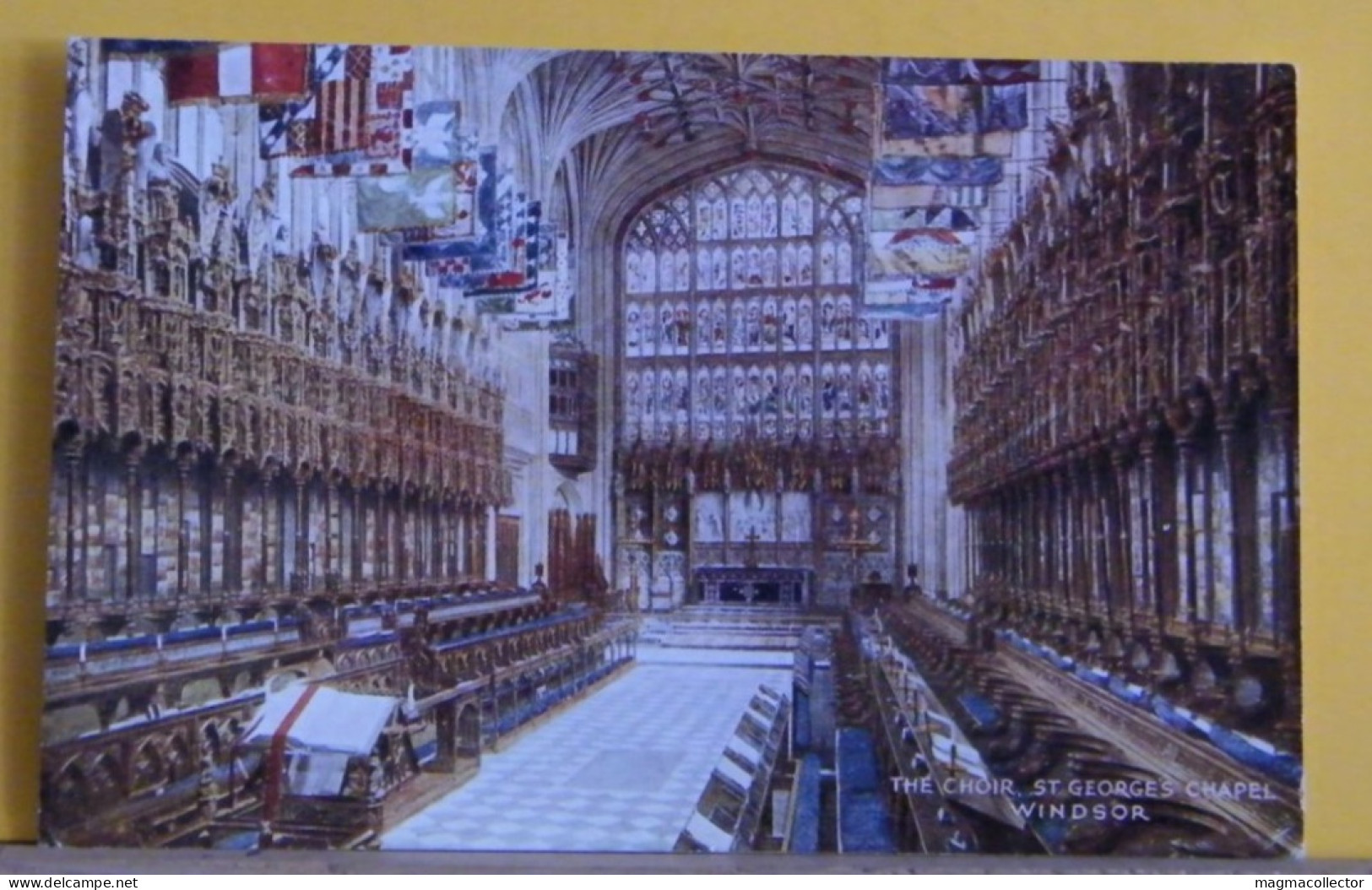 (WI2) WINDSOR CASTLE - THE CHOIR ST.GEORGE'S CHAPEL WINDORS - NON VIAGGIATA - Windsor Castle