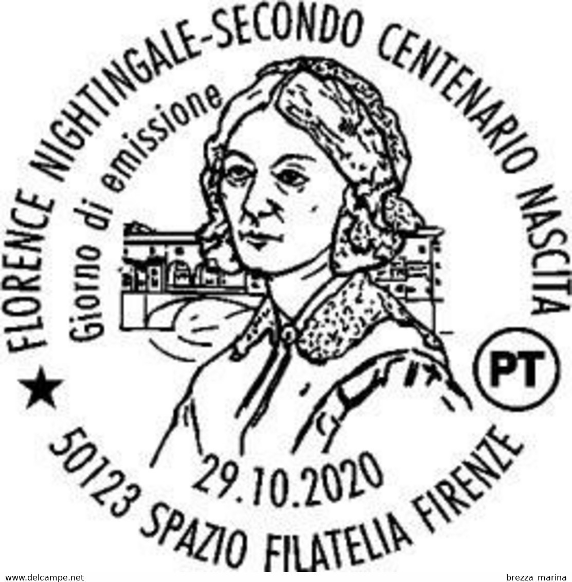 ITALIA - Usato - 2020 - 200 Anni Della Nascita Di Florence Nightingale, Infermieria - FNOPI - B - 2011-20: Oblitérés