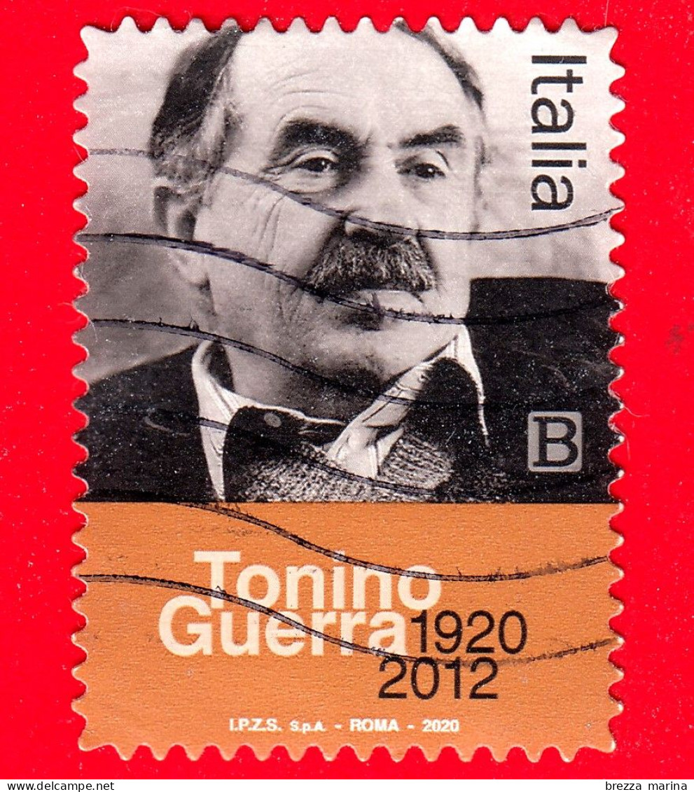 ITALIA - Usato - 2020 - 100 Anni Della Nascita Di Tonino Guerra (1920-2012), Poeta – Ritratto – B - 2011-20: Used