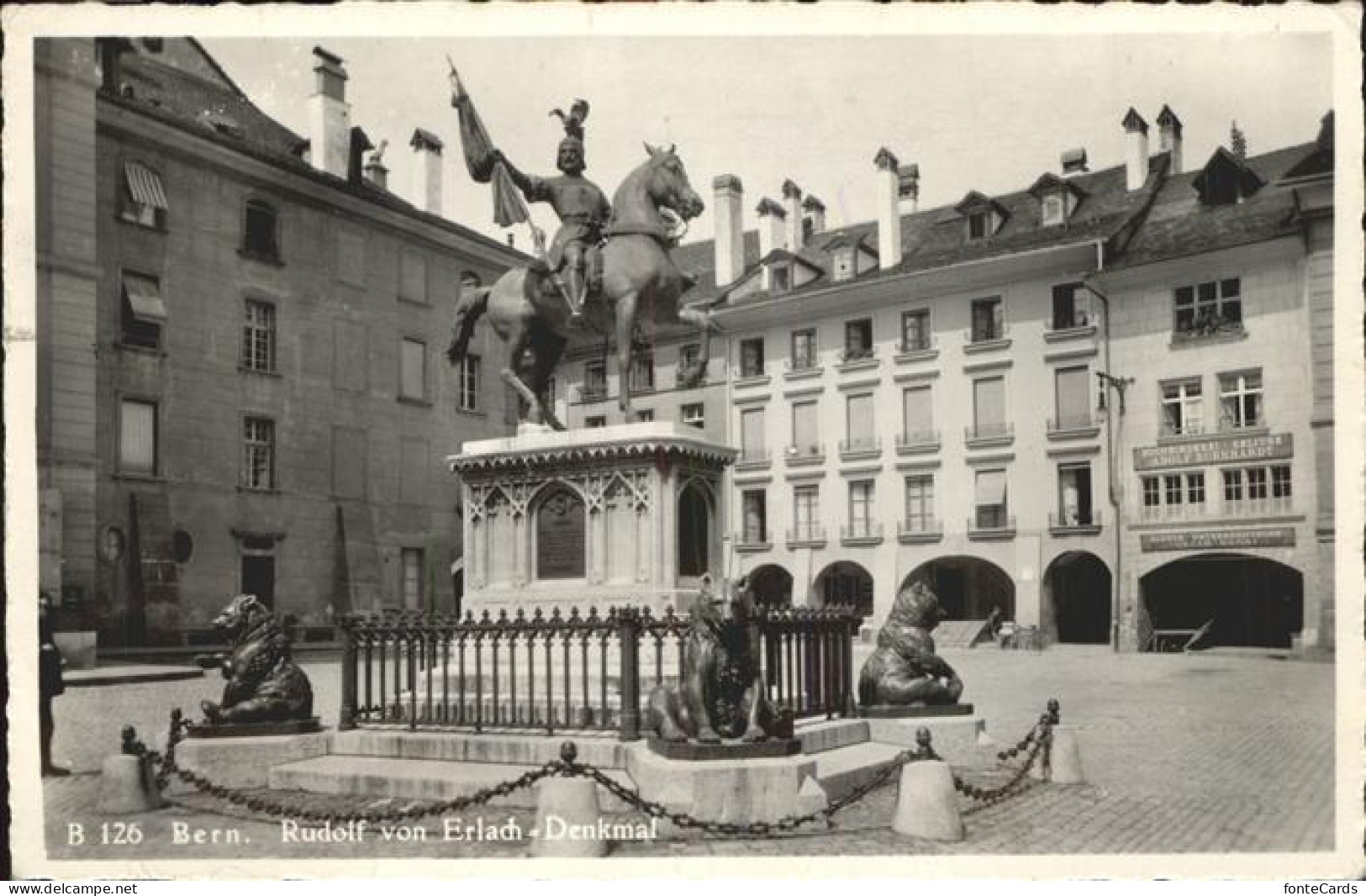 11384760 Bern BE Rudolf Von Erlach Denkmal Bern - Andere & Zonder Classificatie