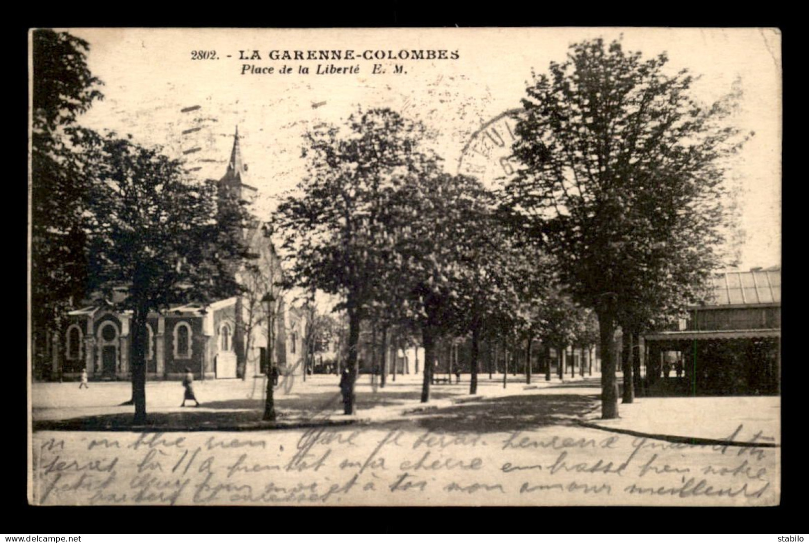 92 - LA GARENNE-COLOMBES - PLACE DE LA LIBERTE - La Garenne Colombes