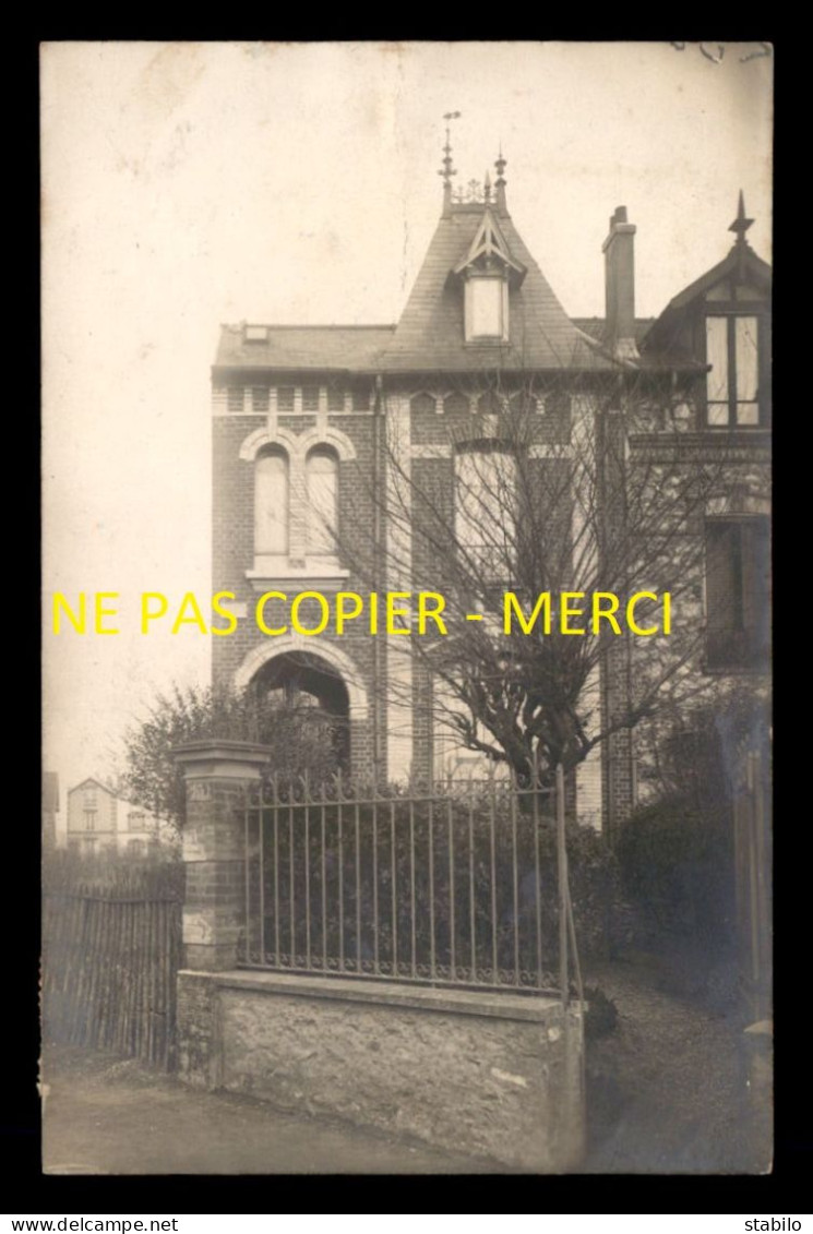 92 - GRAND-MONTROUGE - VILLA AU N°131 - PHOTOGRAPHE ED. MAGE, 80 AVENEUE DE LA REPUBLIQUE - CARTE PHOTO ORIGINALE - Montrouge