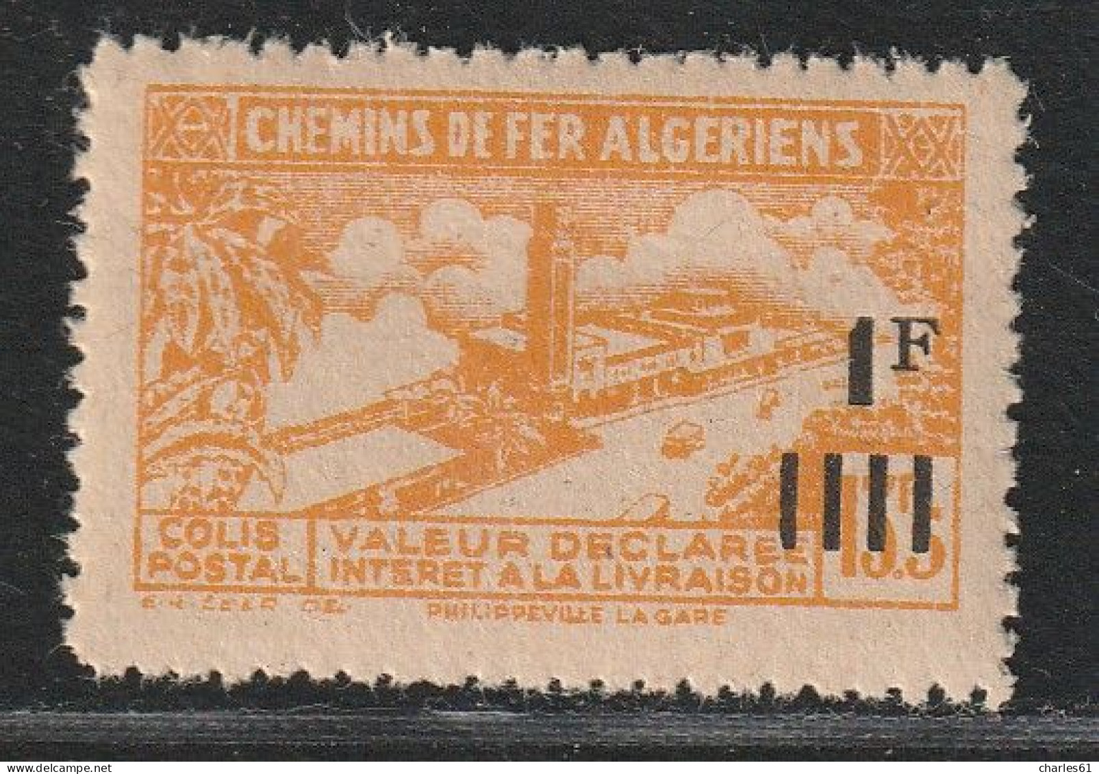 ALGERIE - COLIS POSTAUX - N°189a ** (1948-49) Sans Surcharge "Contrôle Des Recettes" - Colis Postaux