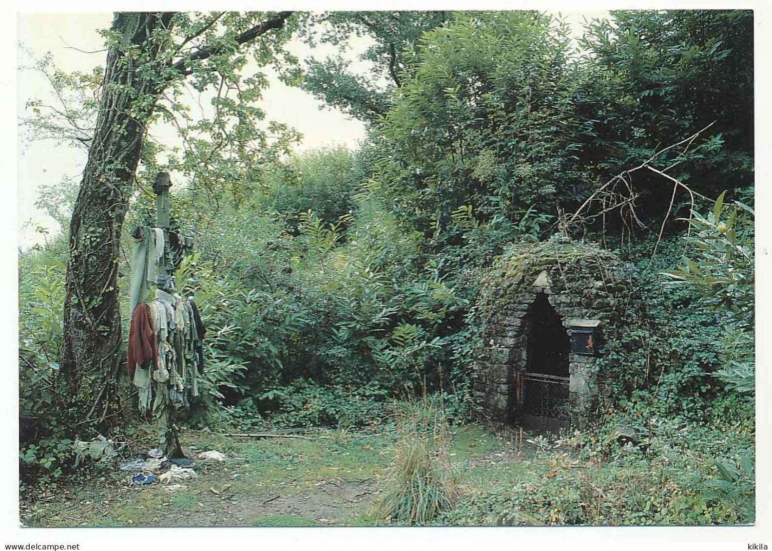 CPSM / CPM 10.5 X 15 Haute-Vienne SAINT-NICOLAS-DE-COURBEFY Fontaine De Dévotion à Saint Eutrope - Autres & Non Classés