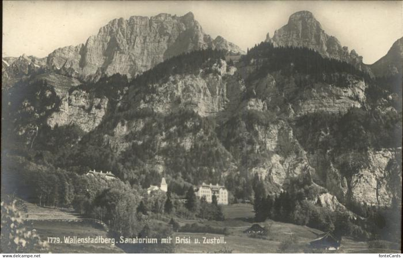 11384719 Walenstadtberg Sanatorium Mit Brisi Und Zustall Walenstadtberg - Altri & Non Classificati