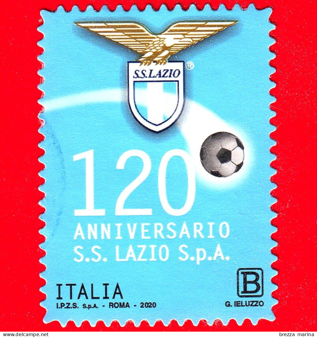 ITALIA - Usato - 2020 - 120 Anni Della S.S. Lazio S.p.A. – Calcio – Pallone - B - 2011-20: Usados