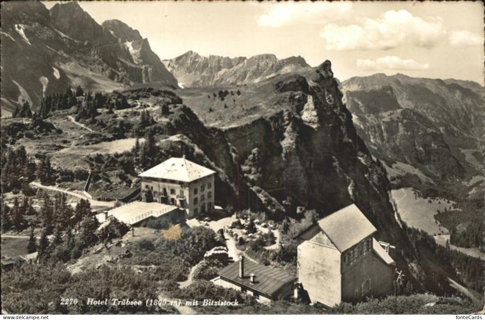 11384676 Engelberg OW Hotel Truebsee Mit Bitzistock Engelberg - Andere & Zonder Classificatie