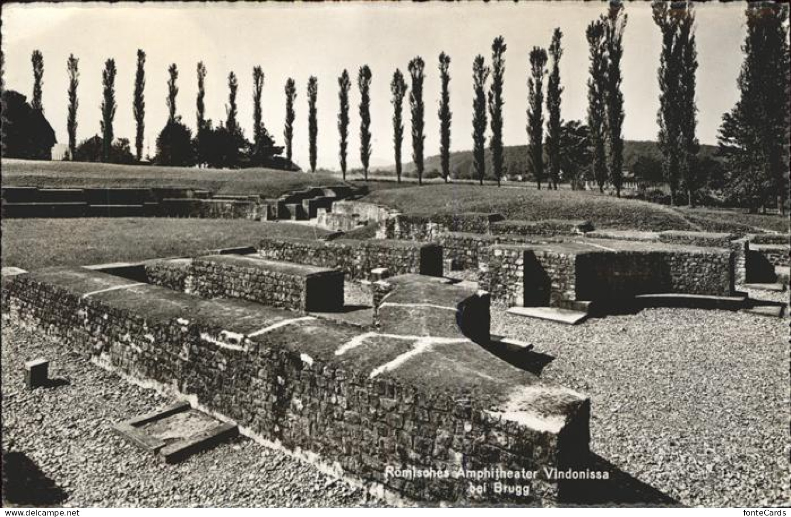 11384675 Brugg AG Roemisches Amphitheater Vindonissa Brugg - Other & Unclassified