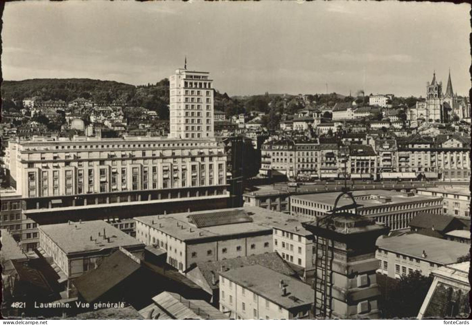 11384655 Lausanne VD Vue Generale Lausanne - Andere & Zonder Classificatie