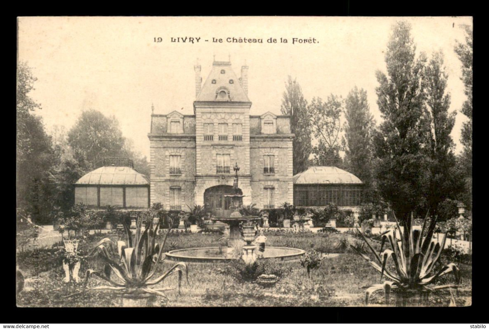 93 - LIVRY - LE CHATEAU DE LA FORET - Livry Gargan