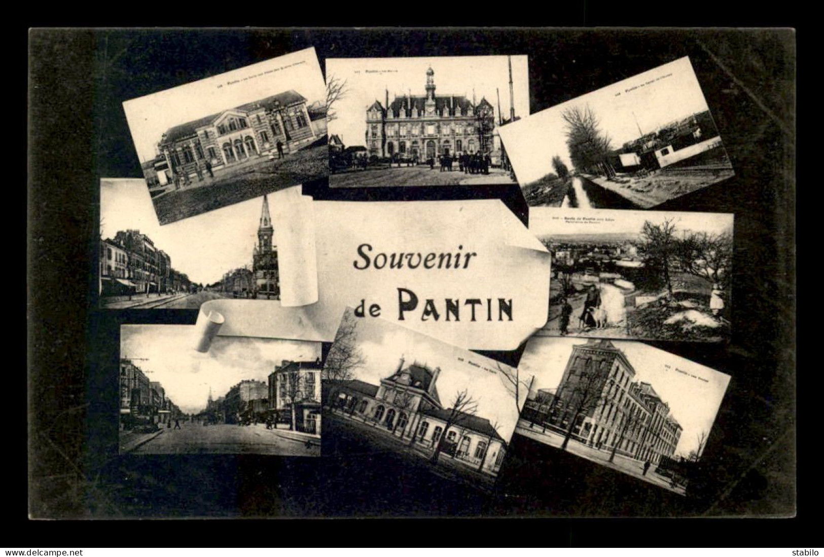 93 - PANTIN - SOUVENIR MULTIVUES - Pantin