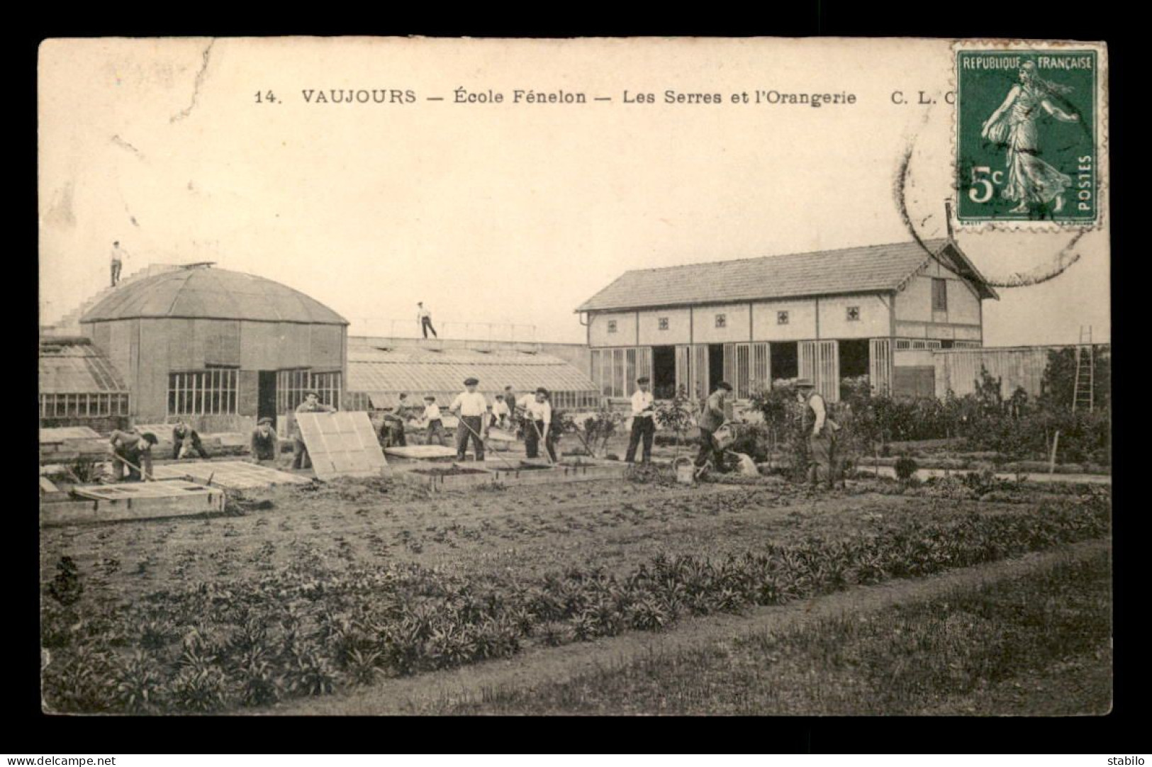 93 - VAUJOURS - ECOLE FENELON - LES SERRES ET L'ORANGERIE - Sonstige & Ohne Zuordnung