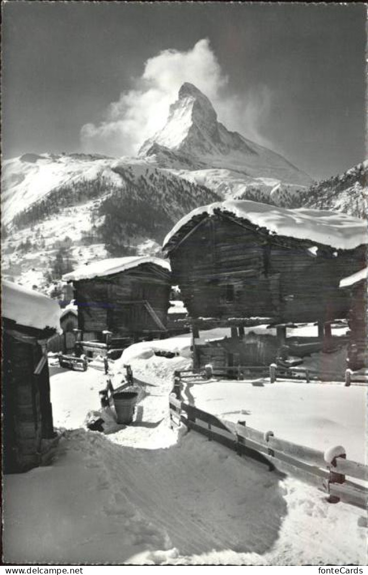 11384637 Zermatt VS Winkelmatten Mit Matterhorn  - Autres & Non Classés