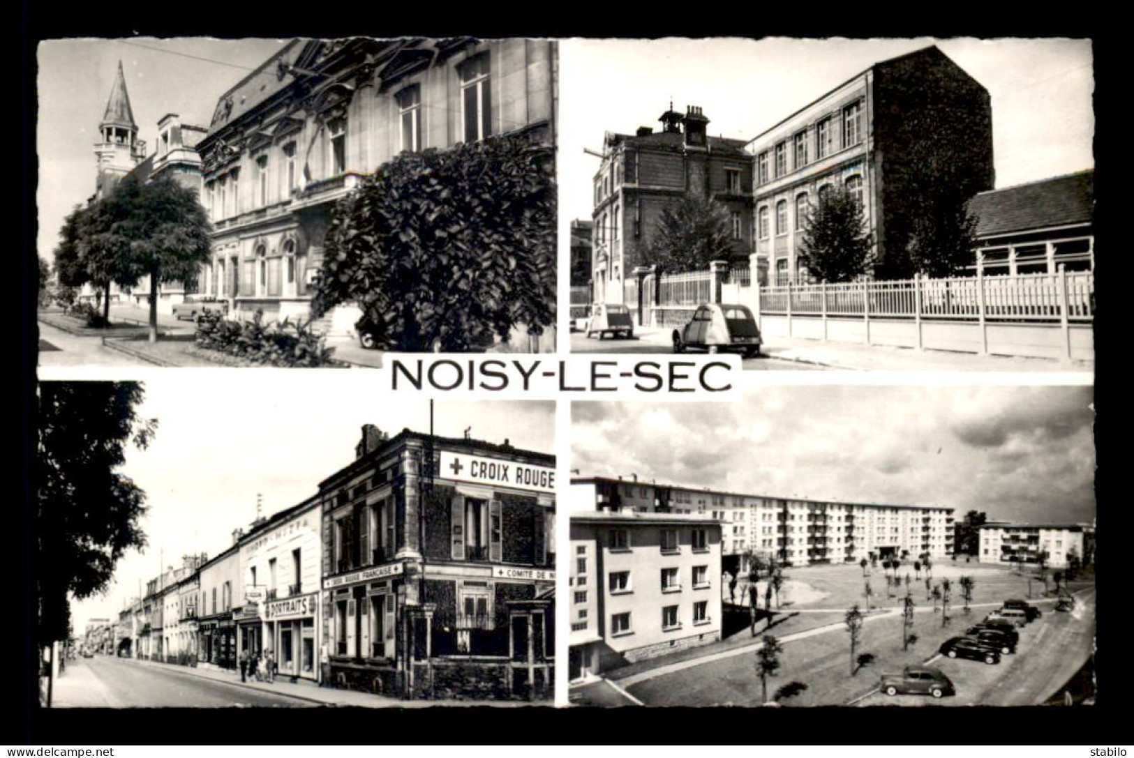 93 - NOISY-LE-SEC - MULTIVUES - LOCAL DE LA CROIX-ROUGE FRANCAISE - PHOTO MAZZA - Noisy Le Sec