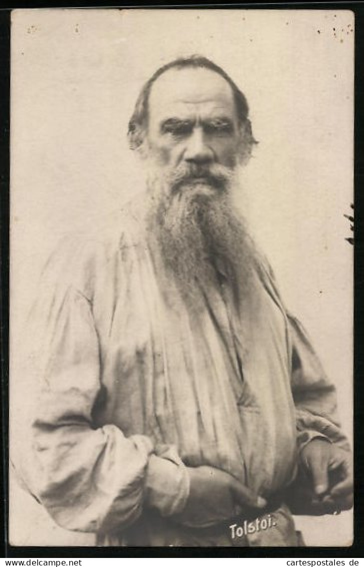 AK Russicher Dichter Tolstoi  - Writers