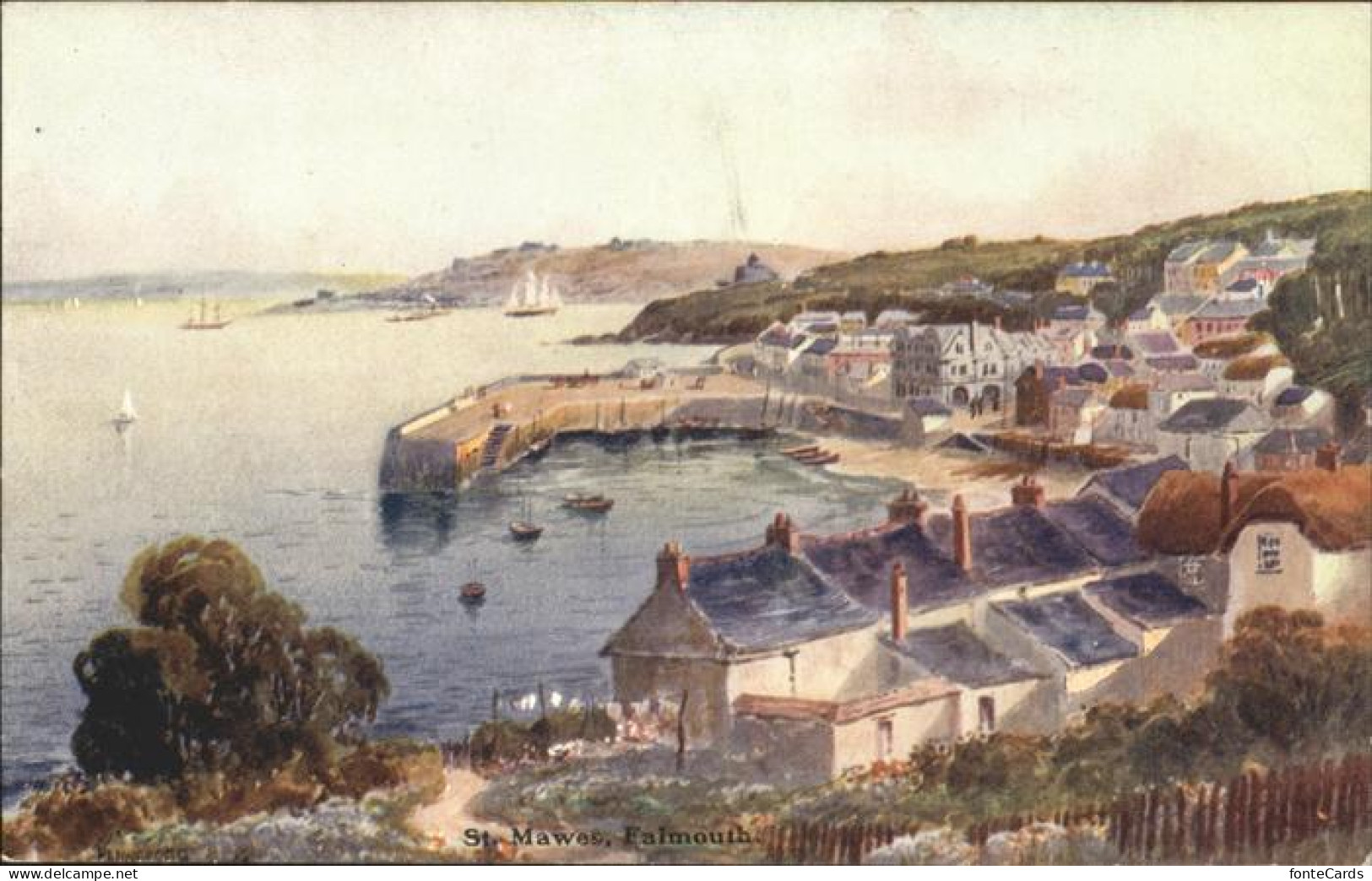 11384608 Falmouth Cornwall St. Mawes Grossbritannien - Autres & Non Classés