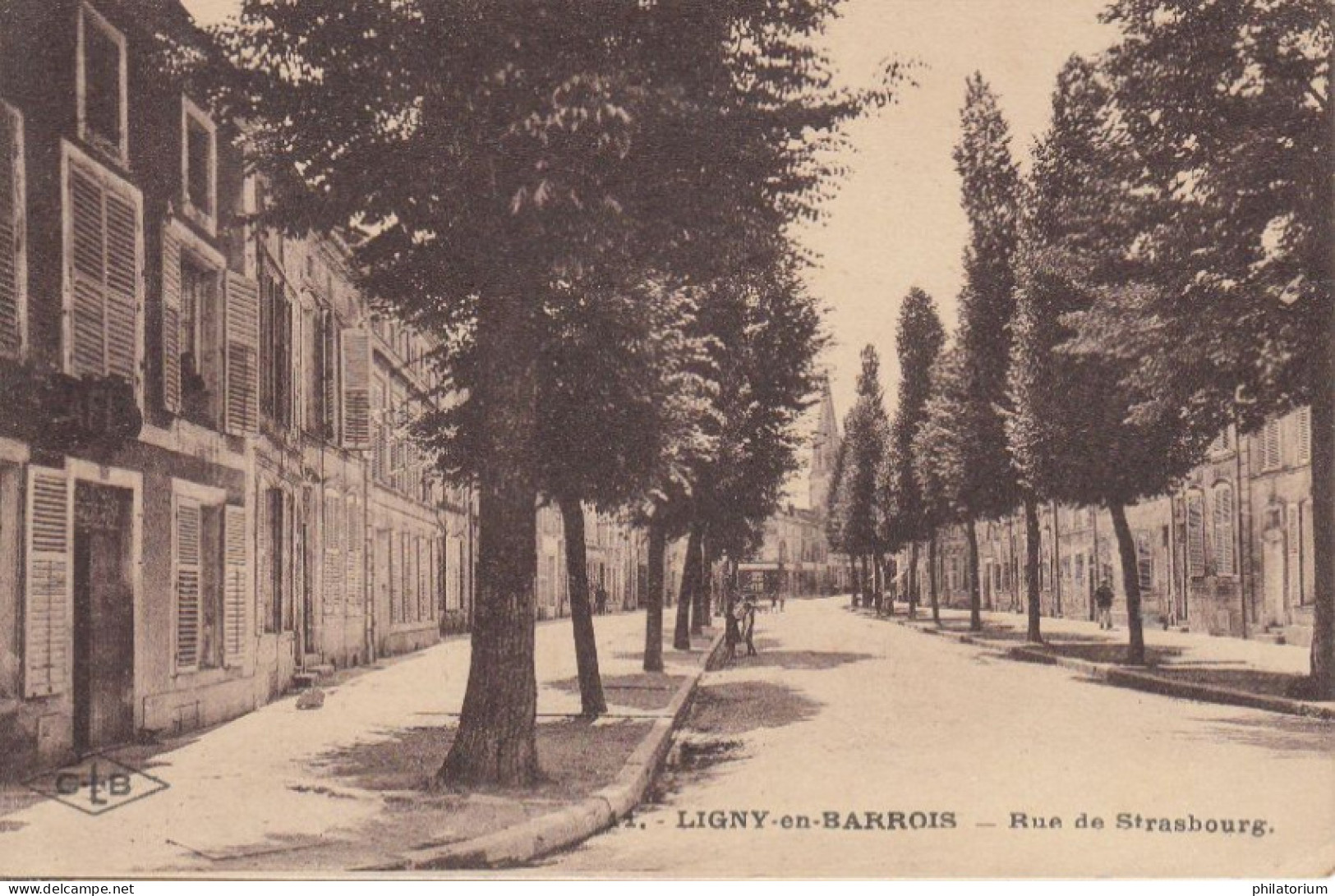 55  LIGNY En BARROIS   Rue De Strasbourg - Ligny En Barrois