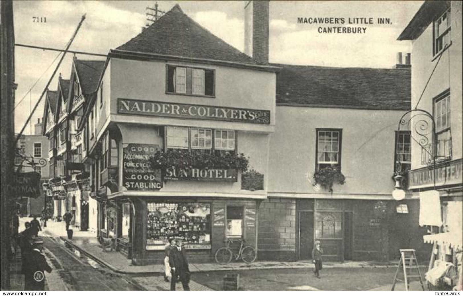 11384594 Canterbury Kent Macawbers Little Inn.  - Otros & Sin Clasificación