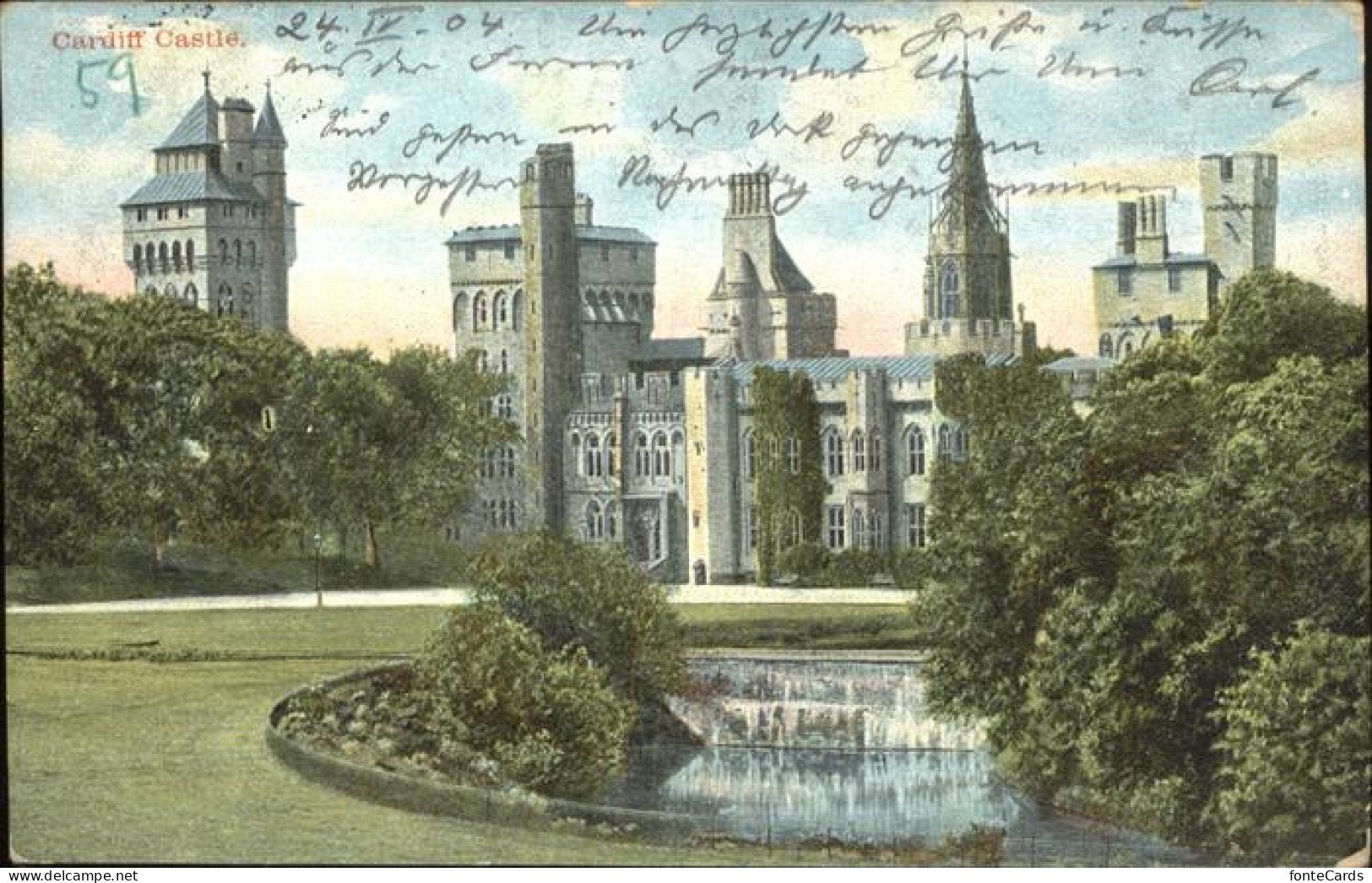 11384554 Cardiff Wales Castle Cardiff - Andere & Zonder Classificatie