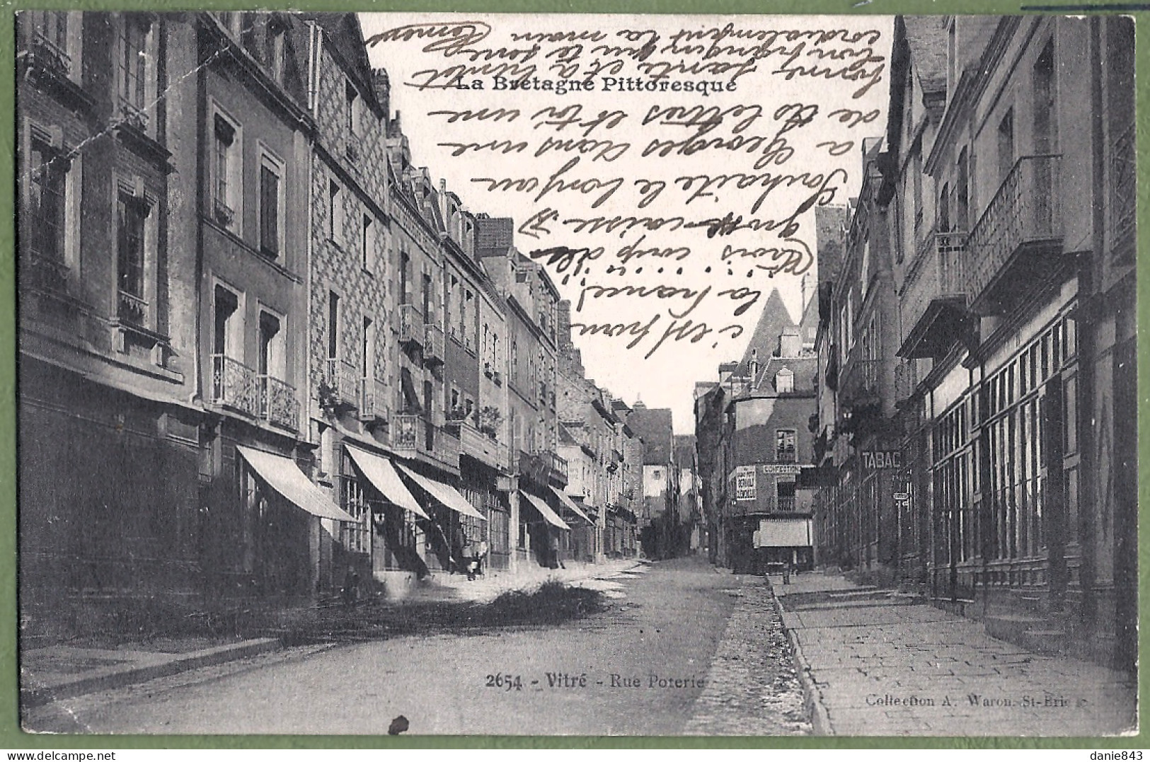 CPA - ILLE ET VILAINE - VITRÉ - RUE POTERIE - Commerces - Vitre