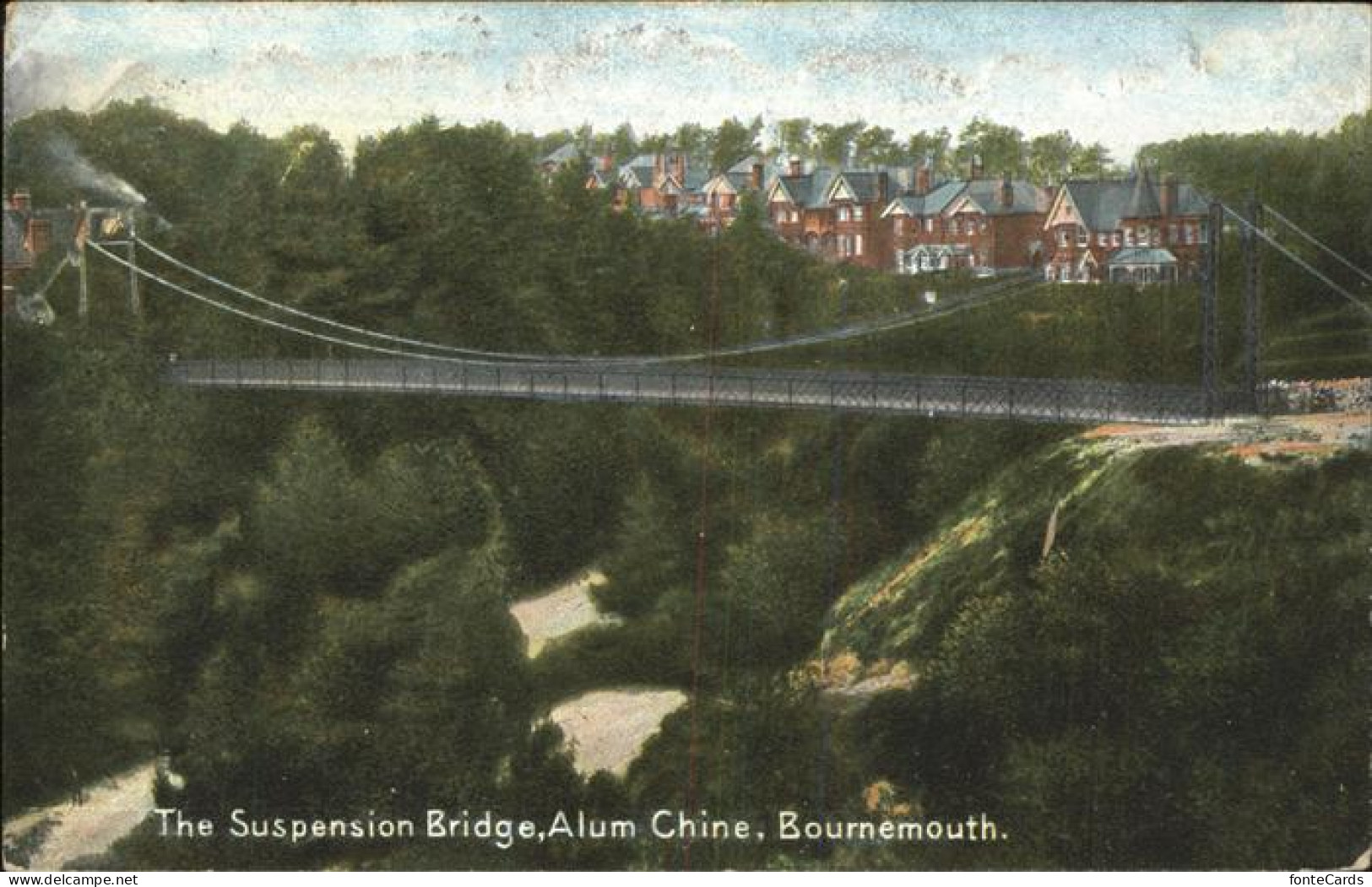 11384477 Bournemouth UK Suspension Bridge  - Autres & Non Classés