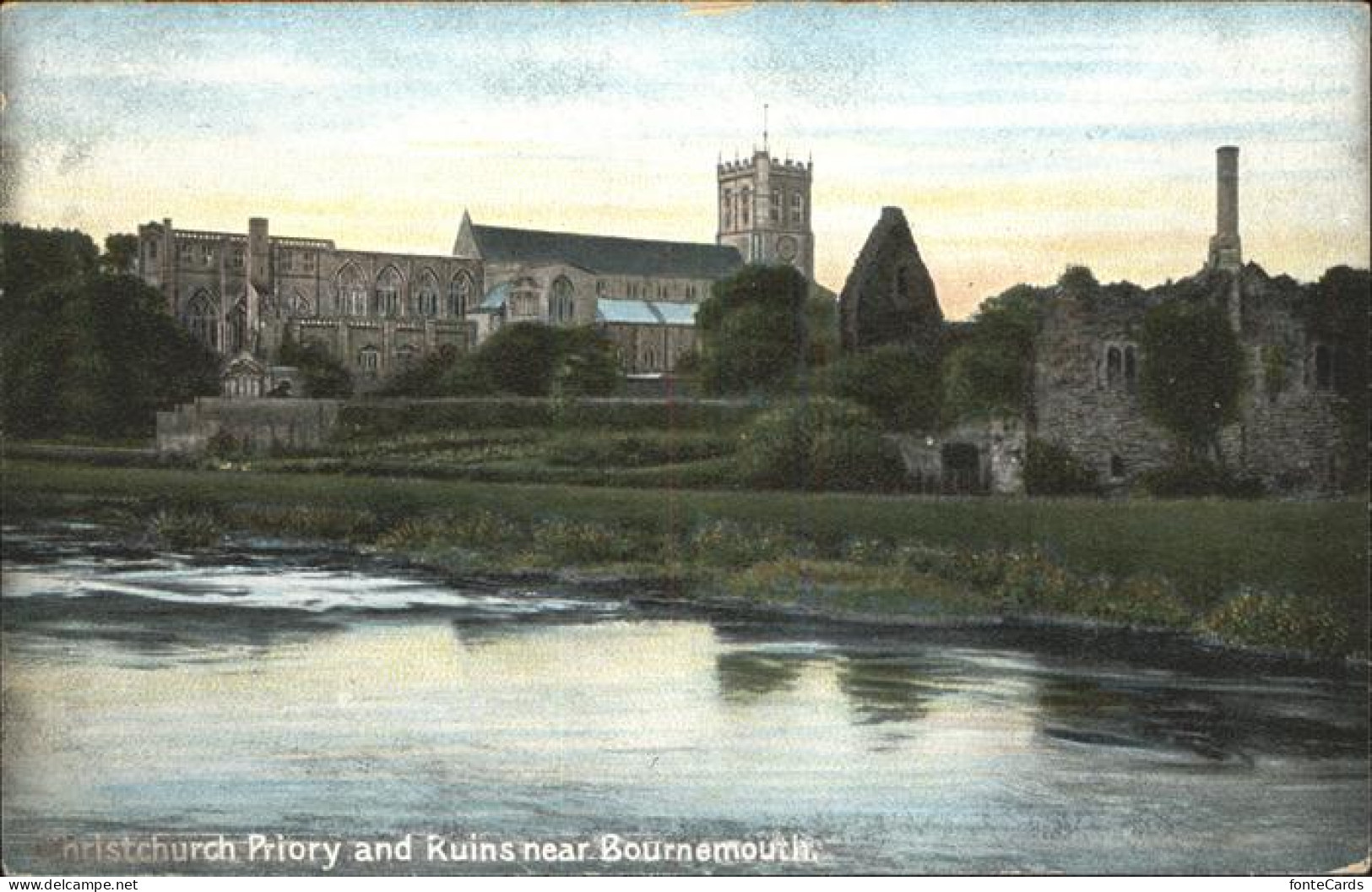 11384476 Bournemouth UK Christchurch Priory Ruins   - Sonstige & Ohne Zuordnung