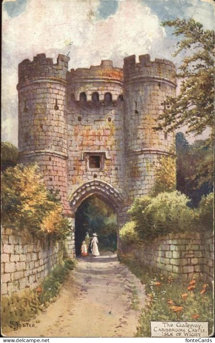 11384441 Isle Of Wight UK Gateway Carisbroone Castle  - Altri & Non Classificati