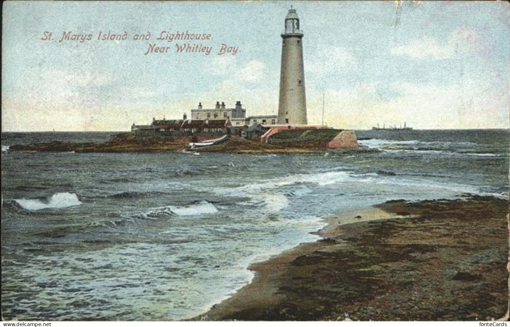 11384440 Whitley Bay St. Marys Island Lighthouse North Tyneside - Autres & Non Classés