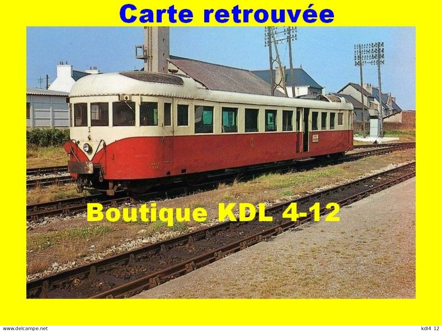 AL 072 - Autorail Decauville DXW N° X 232 En Gare - ROSPORDEN - Finistère - RB - Autres & Non Classés